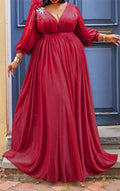 Plus Size Women's Commuter Dress - European & American Style