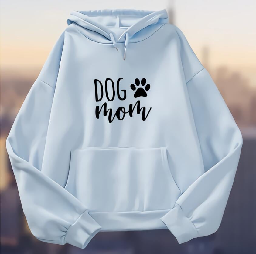 Comfortable Fashion Hoodie for Dog Moms