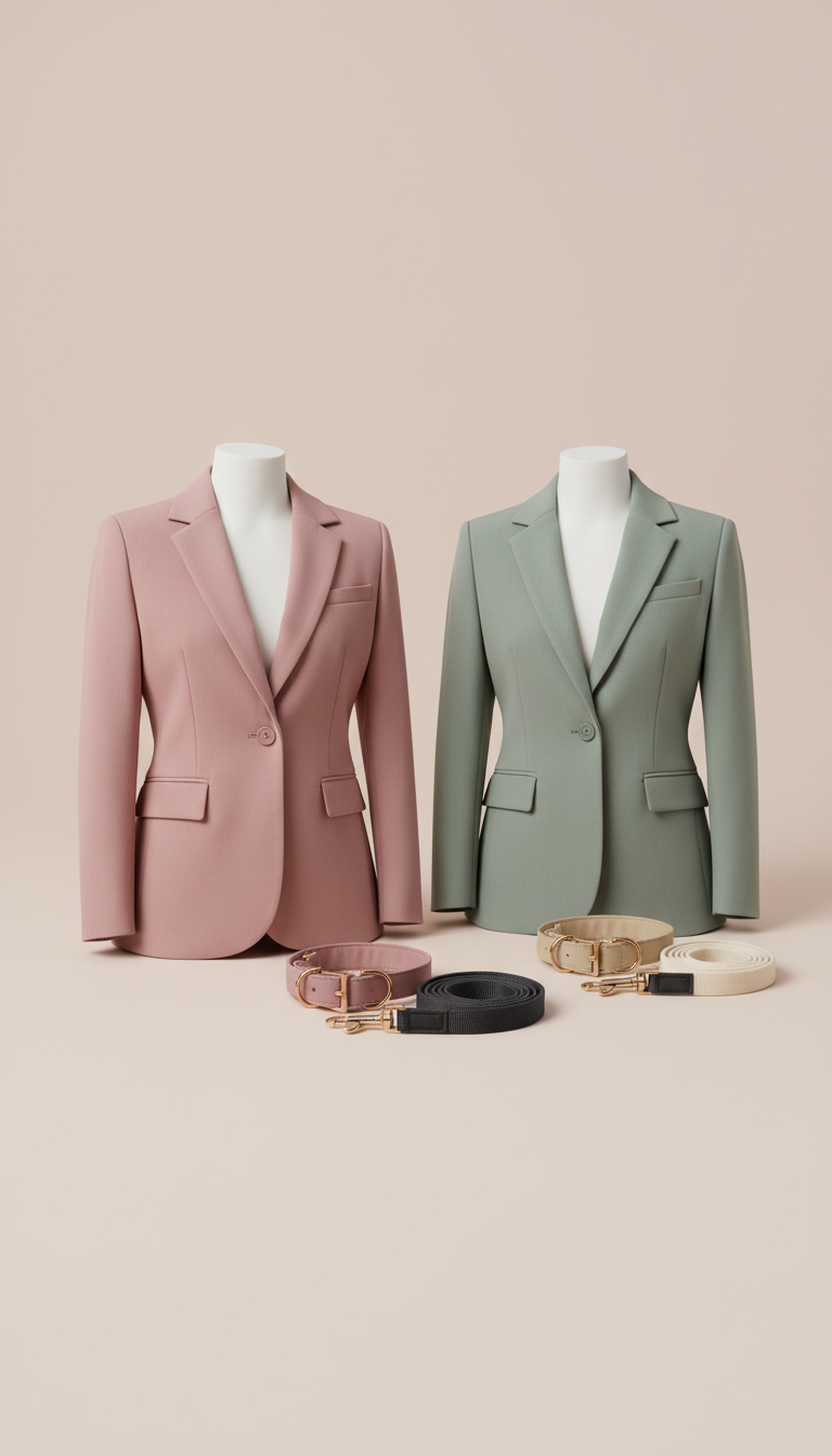 Milan Blazer & Pup Collar Set
