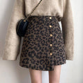 Irregular A-Line Skirt for Autumn and Winter