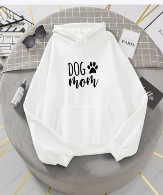Comfortable Fashion Hoodie for Dog Moms