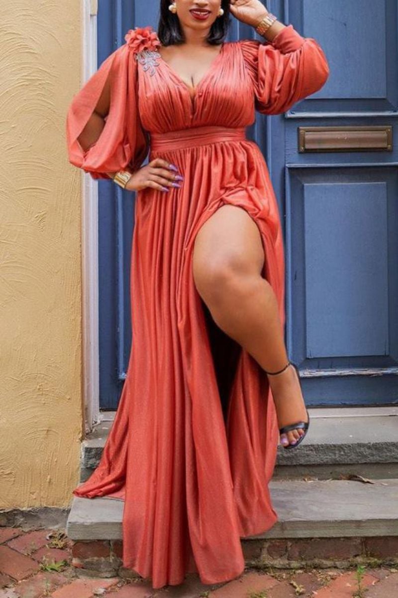 Plus Size Women's Commuter Dress - European & American Style