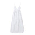 Summer Women's Casual V-Neck Backless Dress