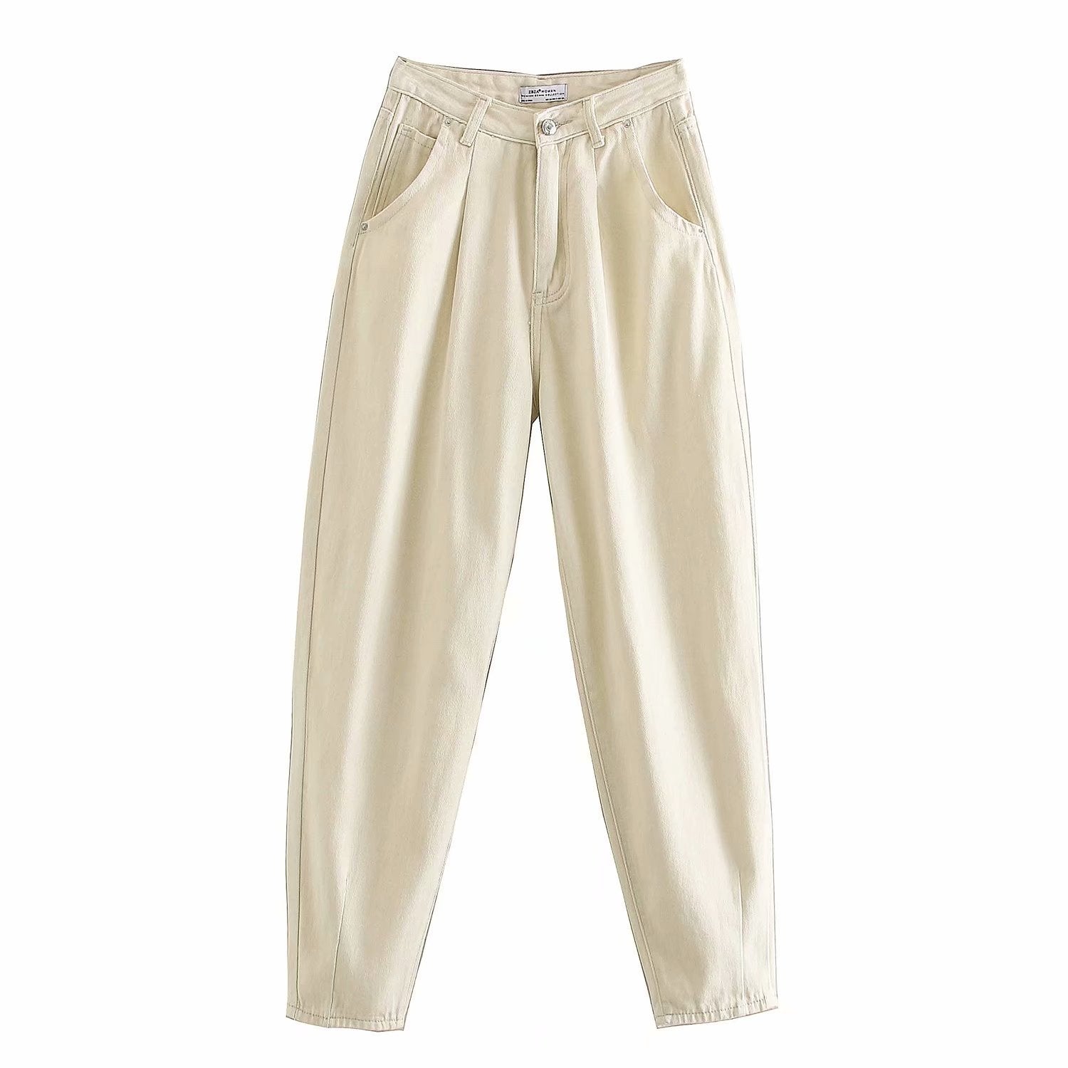 Wholesale Loose Pleated Women's Jeans (European & American)